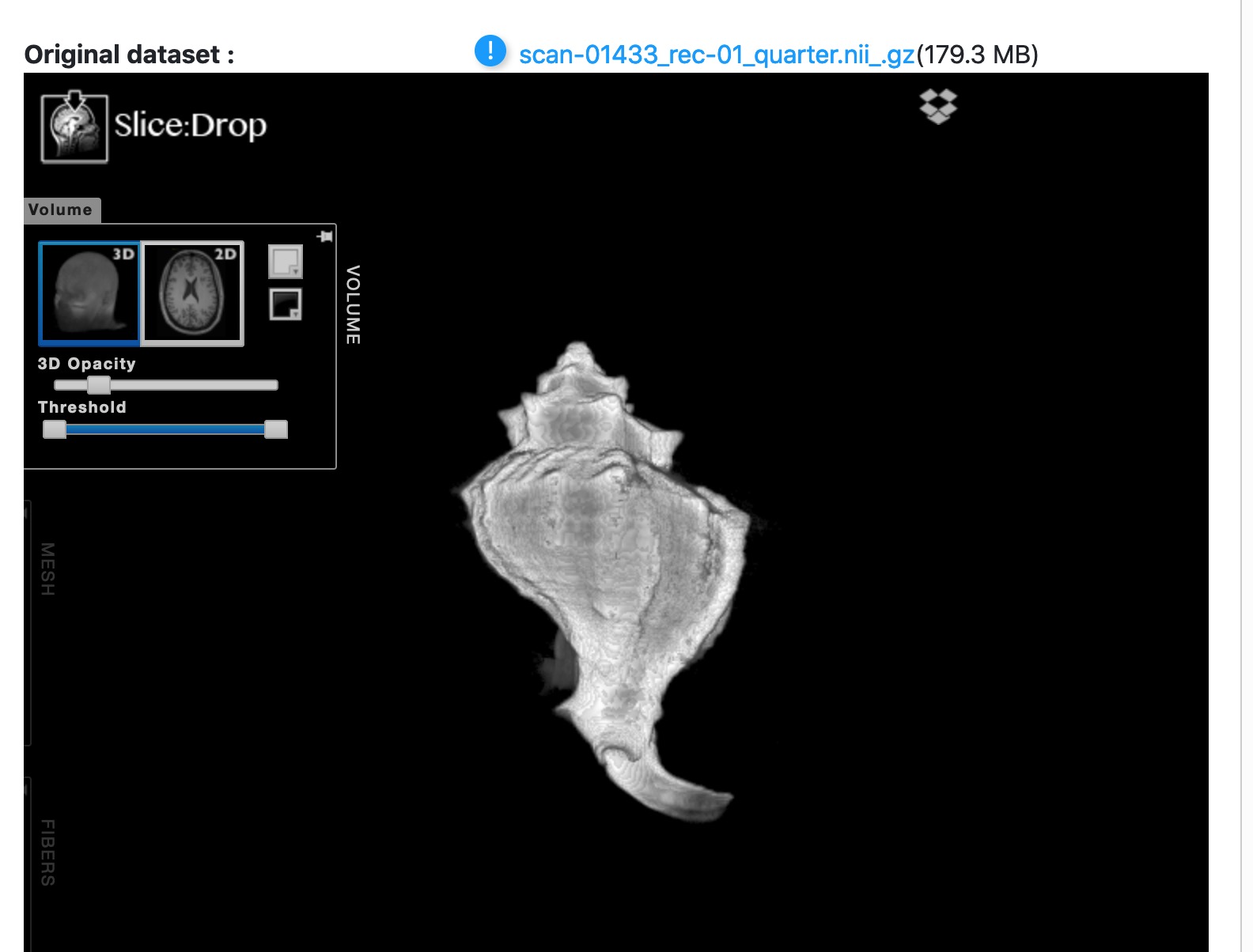 Slice Drop - 3d option