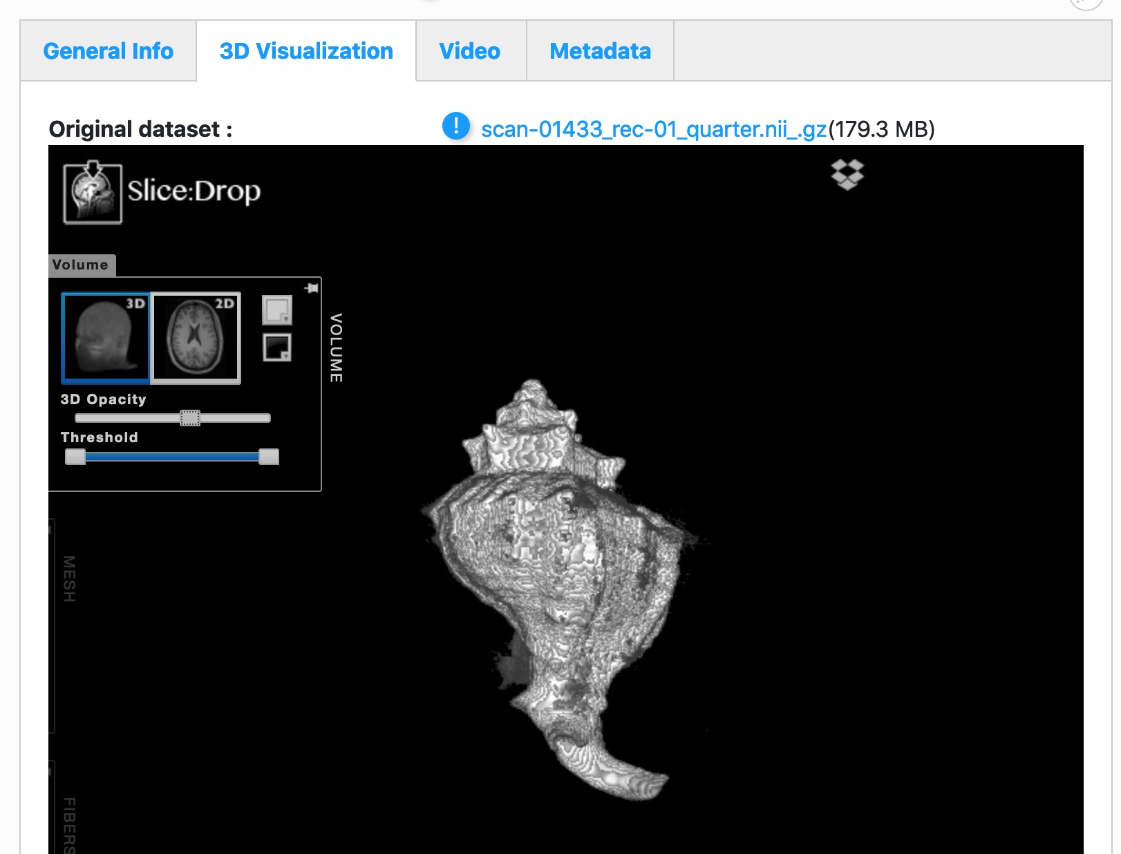 Slice Drop - 3d slider